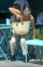 VANESSA HUDGENS at Backyard Bowls in Los Angeles 08/15/2018