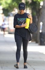 VANESSA HUDGENS Heading to Pilates Class in Los Angeles 08/22/2018