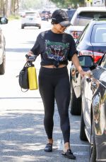 VANESSA HUDGENS in Tights Out in Los Angeles 08/22/2018