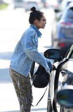 VANESSA HUDGENS Leaves Her Yoga Class in Studio City 08/23/2018