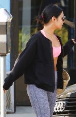 VANESSA HUDGENS Leaves Pilates Class in Studio City 08/14/2018