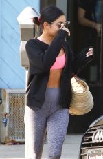 VANESSA HUDGENS Leaves Pilates Class in Studio City 08/14/2018