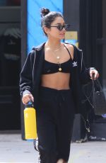 VANESSA HUDGENS Leaves Pilates Class in Studio City 08/20/2018