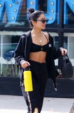 VANESSA HUDGENS Leaves Pilates Class in Studio City 08/20/2018