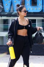 VANESSA HUDGENS Leaves Pilates Class in Studio City 08/20/2018