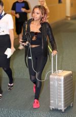 VANESSA MORGAN at Airport in Vancouver 08/11/2018