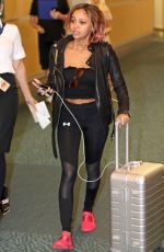 VANESSA MORGAN at Airport in Vancouver 08/11/2018