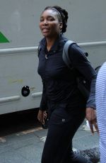 VENUS WILLIAMS Out with Her Dog in New York 08/24/2018