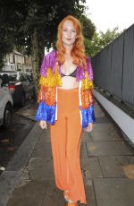 VICTORIA CLAY Arrives at Ru Pauls Drag Race in London 08/09/2018