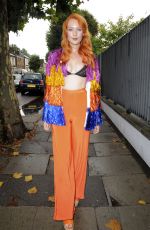 VICTORIA CLAY Arrives at Ru Pauls Drag Race in London 08/09/2018