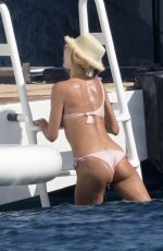 VICTORIA SILVSTEDT in Bikini at a Yacht in Sardinia 08/03/2018