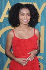 YARA SHAHIDI at Crazy Rich Asians Premiere in Los Angeles 08/07/2018