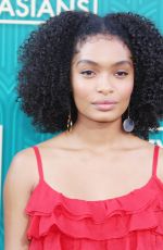 YARA SHAHIDI at Crazy Rich Asians Premiere in Los Angeles 08/07/2018