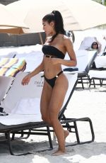 YOVANNA VEMTURA in Bikini on the Beach in Miami 08/18/2018