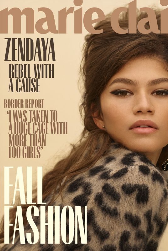 ZENDAYA in Marie Claire Magazine, September 2018 Issue