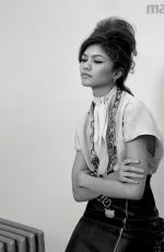 ZENDAYA in Marie Claire Magazine, September 2018 Issue