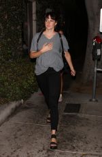 ZOE KRAVITZ and SHAILENE WOODLEY at Lucques Restaurant in West Hollywood 08/10/2018