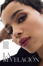 ZOE KRAVITZ in Glamour Magazine, September 2018