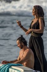 ZULEYKA RIVERA on Vacation in Capri 08/08/2018