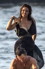 ZULEYKA RIVERA on Vacation in Capri 08/08/2018