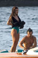 ZULEYKA RIVERA on Vacation in Capri 08/08/2018