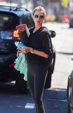 ALESSANDRA AMABROSIO Leaves Pilates Class in Santa Monica 09/17/2018