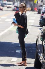 ALESSANDRA AMABROSIO Leaves Pilates Class in Santa Monica 09/17/2018