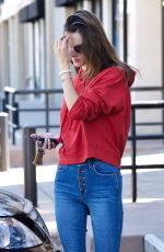 ALESSANDRA AMBROSIO at a Skincare Clinic in Los Angeles 09/18/2018