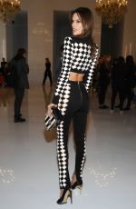 ALESSANDRA AMBROSIO at Balmain Show at Paris Fashion Week 09/28/2018