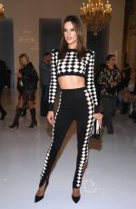 ALESSANDRA AMBROSIO at Balmain Show at Paris Fashion Week 09/28/2018