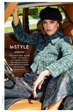 ALESSANDRA AMBROSIO in Instyle Magazine, Russia October 2018