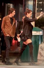 ALESSANDRA AMBROSIO Night Out in New York 09/09/2018