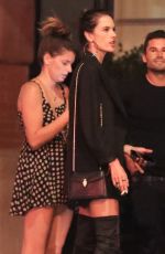 ALESSANDRA AMBROSIO Night Out in New York 09/09/2018