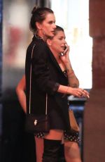 ALESSANDRA AMBROSIO Night Out in New York 09/09/2018