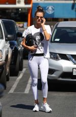 ALESSANDRA AMBROSIO Out and About in Los Angeles 09/14/2018