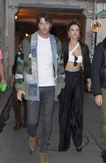 ALESSANDRA AMBROSIO Out at Paris Fashion Week 09/27/2018