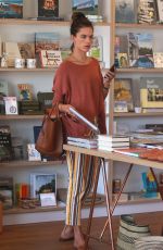 ALESSANDRA AMBROSIO Shopping at Burro in Santa Monica 09/19/2018