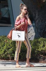 ALESSANDRA AMBROSIO Shopping at Burro in Santa Monica 09/19/2018