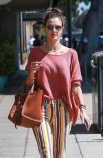 ALESSANDRA AMBROSIO Shopping at Burro in Santa Monica 09/19/2018