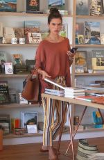 ALESSANDRA AMBROSIO Shopping at Burro in Santa Monica 09/19/2018