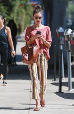 ALESSANDRA AMBROSIO Shopping at Burro in Santa Monica 09/19/2018
