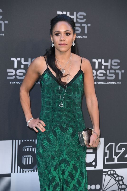 ALEX SCOTT at Fifa Football Awards in London 09/24/2018