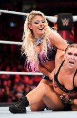 ALEXA BLISS at WWE Hell in a Cell in San Antonio 09/16/2018