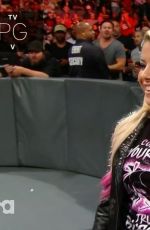 ALEXA BLISS at WWE Raw in Dallas 09/17/2018