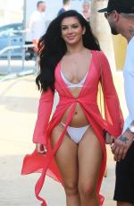 ALEXANDRA CANE in Bikini at a Beach in Ibiza 09/10/2018