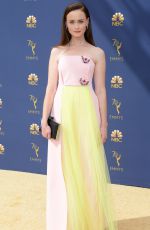 ALEXIS BLEDEL at Emmy Awards 2018 in Los Angeles 09/17/2018