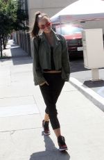 ALEXIS REN Arrives at DWTS Studio in Los Angeles 09/21/2018
