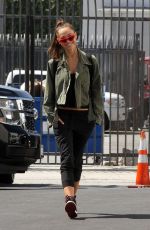 ALEXIS REN Arrives at DWTS Studio in Los Angeles 09/21/2018