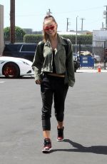 ALEXIS REN Arrives at DWTS Studio in Los Angeles 09/21/2018