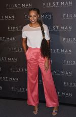 ALICIA AYLIES at First Man Premiere in Paris 09/25/2018